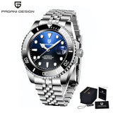 Top Brand Fashion Men's Sports Automatic Mechanical Watch - NH35 Stainless Steel Sapphire Waterproof Wristwatch