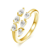 New Design 3*4MM VVS1 D Colour Moissanite Diamonds Silver Engagement Ring
