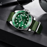 Popular Brand Waterproof Mechanical Automatic Men's Stainless Steel Sapphire Glass Writwatches - Best Gift