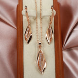 New 14K Rolled Gold Geometric AAA Zircon Diamonds Long Drop Fashion Fine Earrings