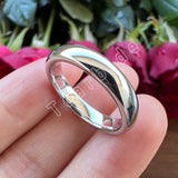 High Polished Domed 2/3/4/5/6/7/8/10MM Shiny Tungsten Rings For Men Women