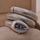 New Exquisite Fashionable Snake Shape Bangle Women Watch