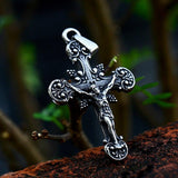 New Creative Design Stainless Steel Cross Jesus Pendant For Men -  Crucifix Eastern Orthodox Christian Jewellery - The Jewellery Supermarket