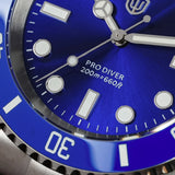 New Quartz Movement AR Sapphire Luminous BGW9 20Bar Waterproof Steel Wristwatches