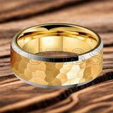 Plane Hammer With Beveled Edge Treatment New 6/8mm Tungsten Carbide Rings
