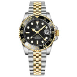 Top Brand 40mm Mechanical Watch Sapphire Glass 100M Waterproof Automatic Wristwatch