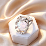 Selection Jewellery Pieces of Real Big Baroque Pearl Silver Gold Colour Rings