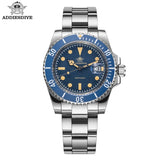 200M Water Resistant Luminous Ceramic Bezel 316L Steel Quartz Mens Dive Watch