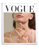 18K Gold Plated High Quality Smooth Stainless Steel Rose Flower Attractive Cast Ring