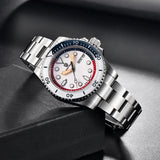 Top Brand New Men Mechanical Wristwatches NH36 Week Display Automatic Watches 100M Sport Waterproof Watch for Men