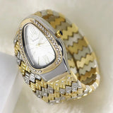Fabulous Hot Sale Luxury Stainless Steel Creative Watch Strap Quartz Wristwatch Fashion Snake Watch for Women