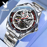 New Arrival Luxury Classic Brand Original Leather Strap Business Fashion Automatic Mechanical Men's Wrist Watches