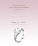 Round Signet Halo of  AAAA Lab Created Diamonds 925 Silver Personality Ring