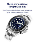 Luxurious Top Brand Men's Analog Quartz Watch BGW9 Luminous 20 Bar Waterproof Diving Stainless Steel Men Watches