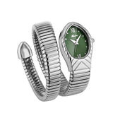 Famous Brand Dress Jewellery Fashion Quartz Snake Watch For Women