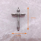 New Arrival Skull Brand New Fashion 925 Sterling Silver Vintage Pendant Cross Jewellery For Women and Men - The Jewellery Supermarket