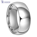 Shiny Forever High Polished Classic 2/3/4/5/6/7/8/10MM Tungsten Wedding Rings