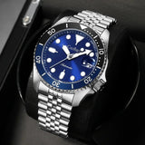 New Arrival Luminous Mechanical Ceramic Bezel Sapphire Glass Automatic Diver Wristwatches for Men