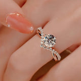 Wonderful 1ct Moissanite Diamond Crown 925 Sterling Silver Gold Plated Ring, Pass Diamond Test Fine Luxury Jewellery