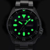 MIYOTA 2035 Luminous Sports Steel 200M Waterproof Sapphire Quartz Dive Watch