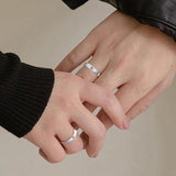 Excellent 3mm Moissanite Diamond S925 Silver Women Men's Ring  - Couple Wedding Engagement Ring With Certificate