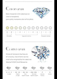 High Quality D Colour VVS1 Carat Moissanite Diamonds 18K White Gold Plated Wedding Engagement Sterling Silver Rings