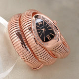 Awesome Unique Design Cross-Border Snake Shape Women's Fashion Watch - Creative Quartz Bracelet Watch