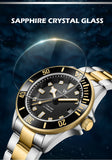 100M Water Resistant Sapphire Crystal AR Coating Automatic Mechanical Watch