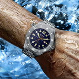 New Professional Dive Sport Mechanical Watches 316L Stainless Steel Sapphire Crystal 50Bar Auto Date Wristwatches