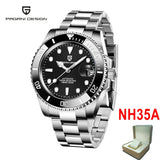 Luxury Brand Top Luxury Gold Automatic Mechanical Wrist Watch Men - Stainless Steel Waterproof New Men's Watches