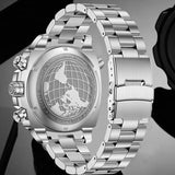 Top Brand Sport Automatic Movement Quartz Stainless Steel Sapphire Crystal 500M Waterproof Watches  - Ideal Gift