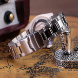 Luxury Stainless Steel Black Dial Green Bezel AD2040 20Bar Waterproof BGW9 Luminous Quartz Mens Wristwatches