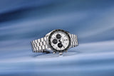Luxury Chronograph AR Sapphire Mirror Ceramic Bezel New Moon Men's Quartz Watches