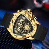 New Top Brand Luxury Gold Watch For Men - Fashion Waterproof Sport Military Quartz Chronograph Wristwatches - The Jewellery Supermarket