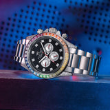 Automatic Mechanical 2260 50M Waterproof Helium Valve Sapphire Man Dive Watch