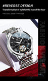 New High Quality Brand Multifunctional Waterproof Luminous Hollow Out Automatic Mechanical Watches