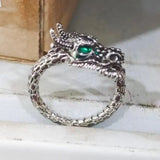 New Arrival -  Exaggerated Dragon Silver Colour Fashion Ring and Many Choices as presents.