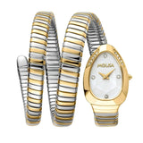 New Bangle Stainless Steel 316L High Quality Snake Design Dress Wristwatch