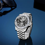 Brand Luxury 40mm Diver Automatic Watches for Men - NH35 Movement Sapphire Glass Men's Mechanical Wristwatches