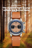 Famous Brand Waterproof Chronograph Bubble Mirror Glass VK64 Quality Watches - Great Gifts Prefect for Men