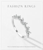 Elegant Butterfly Sterling Silver Shiny AAAA Lab Created Diamond Romantic Ring
