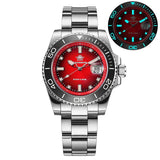 Top Brand Popular Quartz 200M Waterproof Super Luminous Luxury AD2089 Stainless Steel Silicone Strap Wristwatches