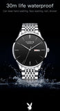 New Famous Brand High Quality Mechanical Stainless Steel Classic Waterproof Business Men's Watches