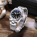 Top Brand Business Stainless Steel Quartz Watches, Luxury Super Luminous 20Bar Diving Wristwatches Best Gift for Men