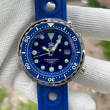 Automatic Dive Stainless Steel 300m Water Resistant Ceramic Bezel Sport Tuna Watch