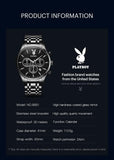 Amazing Top Brand Chronograph Business Men's Watches Waterproof Stainless Steel Luxury Brand Quartz Wristwatch