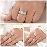 Amazing D Colour Moissanite Diamonds Half Eternit Rings for Women 925 Silver Wedding Engagement Stunning Jewellery