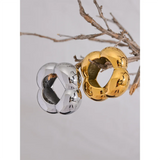 18K Gold Plated Stainless Steel Flower Hollow Big Fashion Statement Ring