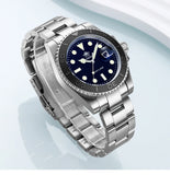 Black or Silver Finish 200m Diver BGW9 Luminous Men's Stainless Steel Quartz Watch