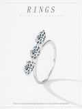 Luxury Dazzling Oval AAAA Lab Created Diamonds 925 Sterling Silver Ring